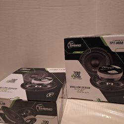 New Pair of Timpano 8" Loudspeakers 