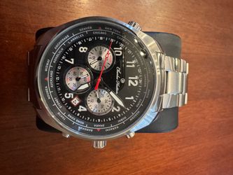 Charles-Hutton Men's Quartz Chronograph Tachymeter Watch