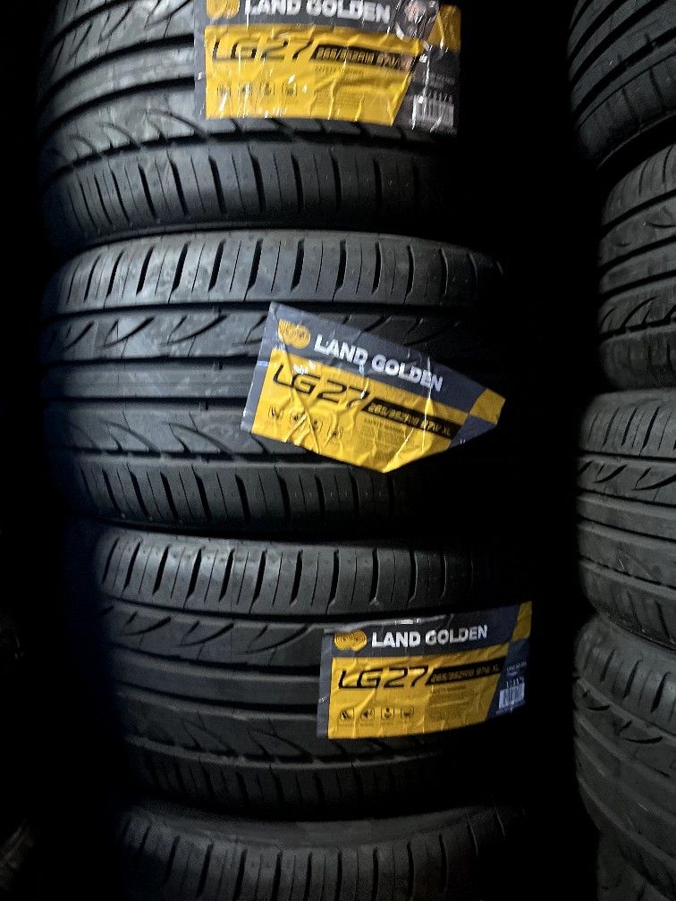 265/35/18 Landgolden 4 New Tires Installed and Balanced
