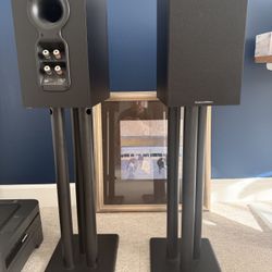 Pangea Audio Bookshelf Speaker Stands PGDS400 28