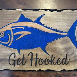 Hand Carved Sign