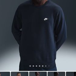 Nike Crewneck Fleece Blue 