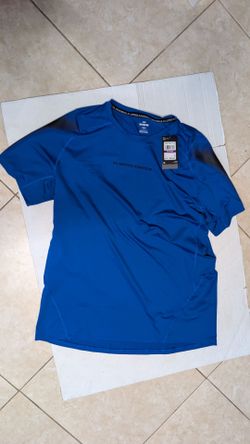 Under Armour HeatGear T-Shirt Blue XXL