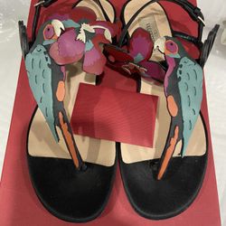 Valentino Tropical Slides