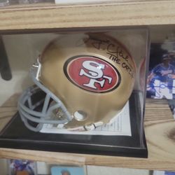 Signed Mini  Helmet 