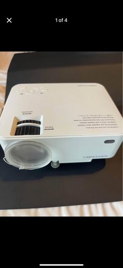 DBPOWER T20 LCD Mini Home Projector 1080P HDMI USB SD Card VGA AV TV 1800 Lumens