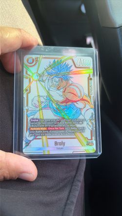 Broly super rare alternate art