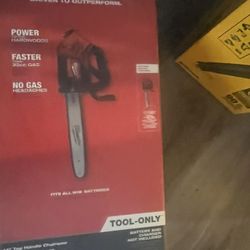 18 V Milwaukee  Chain Saw