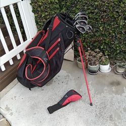  Newer Golf Sets R/H Tour X & L/H Top Flight