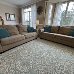 Two Sofas