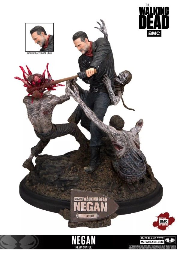 New Walking Dead TV Negan Limited Edition Resin Statue