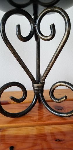 2 Plant holder or candle holder