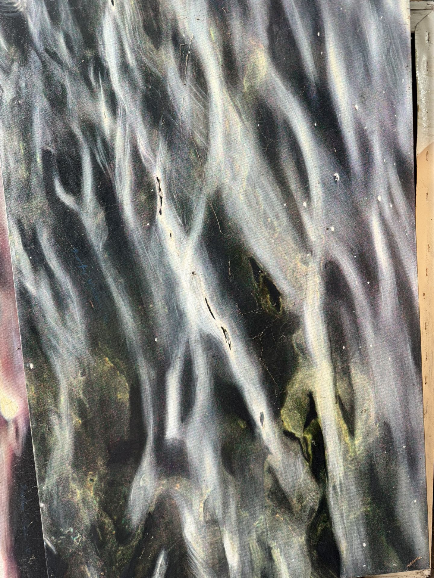Dark Water For Oil On Canvas