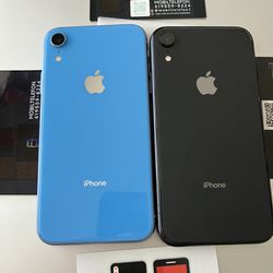 Iphone XR 64GB ANY CARRIER UNLOCKED BLUE OR BLACK