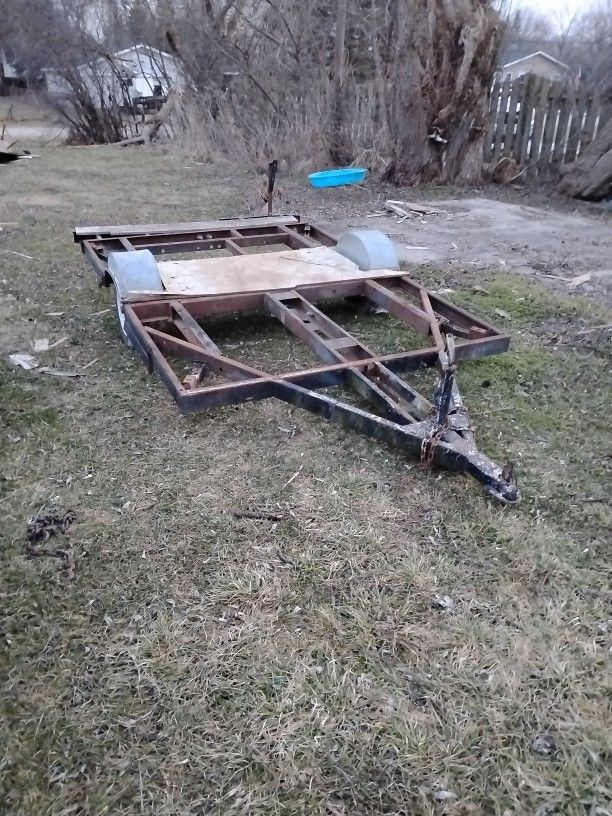 Trailer As Is Good Good Frame Will Go Down Road