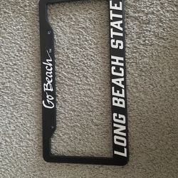 CSULB License Plate Frame