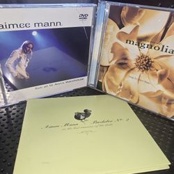 Aimee Mann Live at St Ann's Warehouse (DVD) + Bachelor No. 2 CD + Magnolia CD
