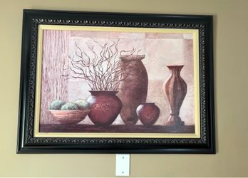 Canvas picture frame