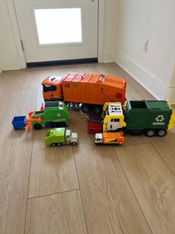Garbage truck toys