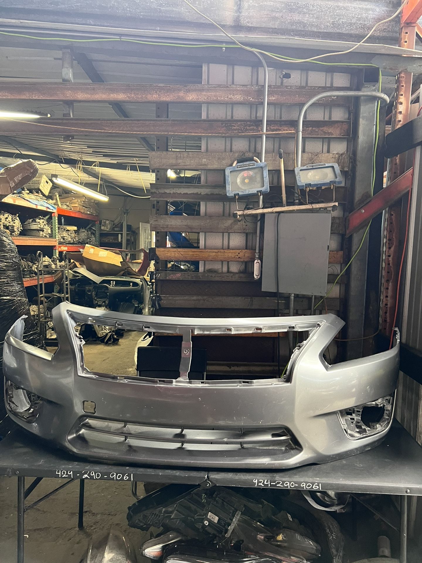 2013 2014 2015 NISSAN ALTIMA FRONT BUMPER COVER OEM USED