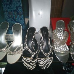 3 Pairs Of Women's Shoes Size 8