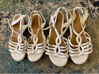 Girl white shoes