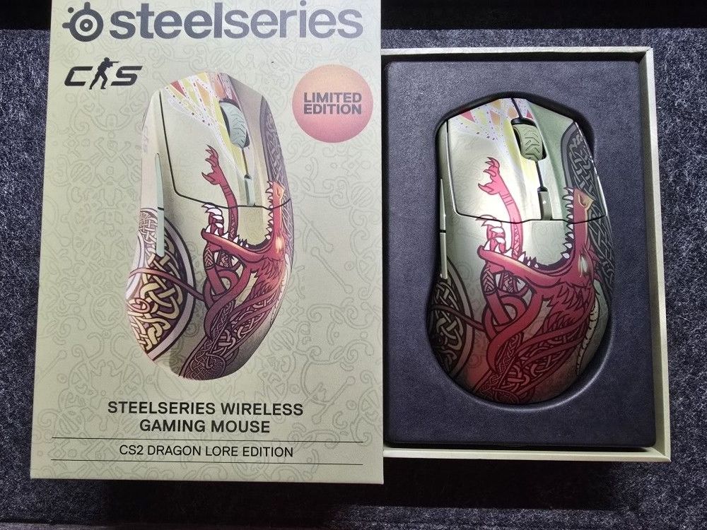 Steelseries Dragon Lore Wireless Mouse (CS2 Limited Edition)