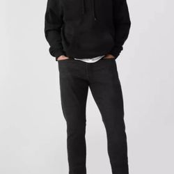 Slim Taper Gapflex Jeans 31W 32L | washed black