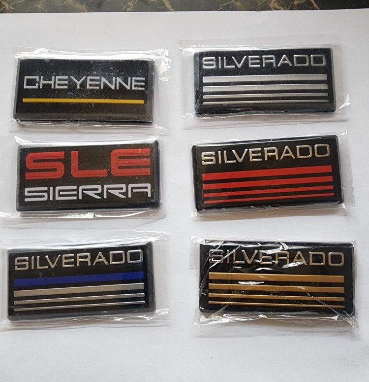 Obs C1500 Cab Badges Side Emblems