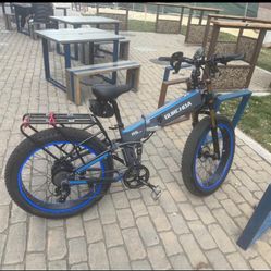 1000 Watt Folding Aluminum E-bike 