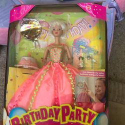 New Birthday Party Barbie Doll