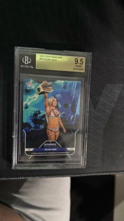WWE BECKET 9.5 Zelina Vega wwe card