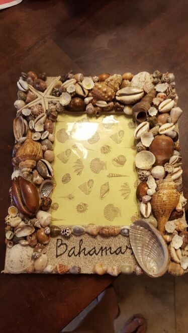 Bahamas picture frame