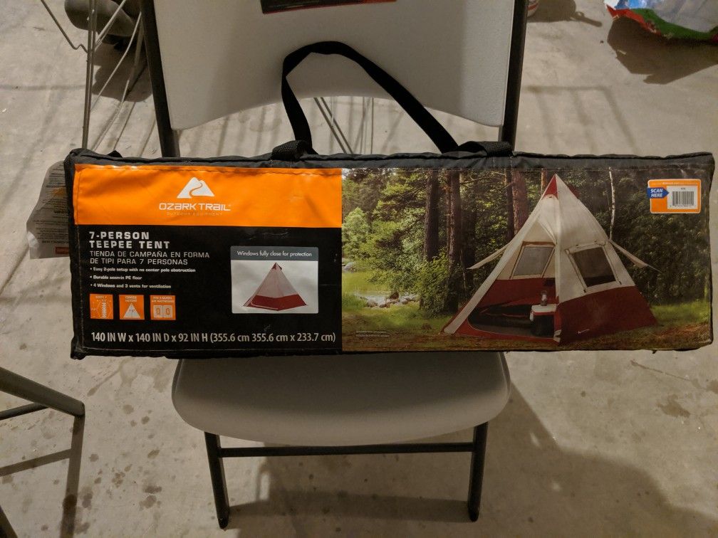 Tent for 7