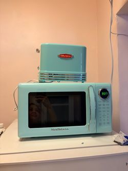 Microwave and toaster combo