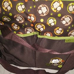 🐵 diaper bag