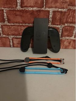 Genuine Official Nintendo Switch 2 Joy-Con Comfort Grip and Wrist Straps (2E)
