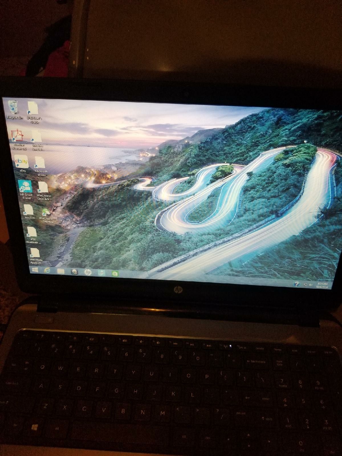 HP laptop. Asking 165.