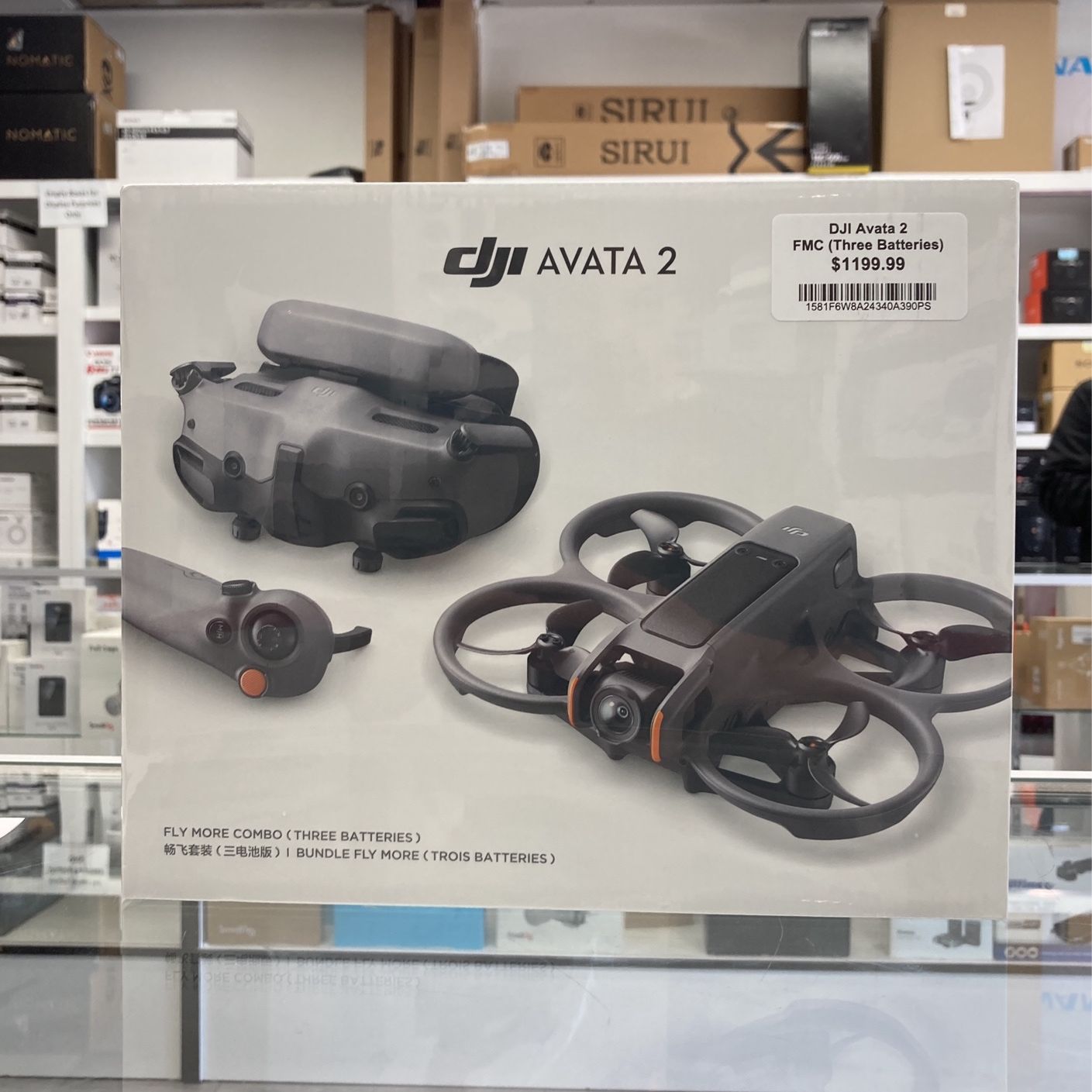 DJI Avata 2 Fly More Combo With 3 batteries 