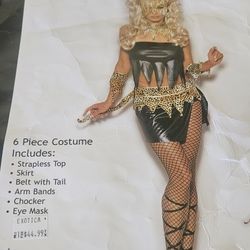 Haloween Costume Racy Leopard