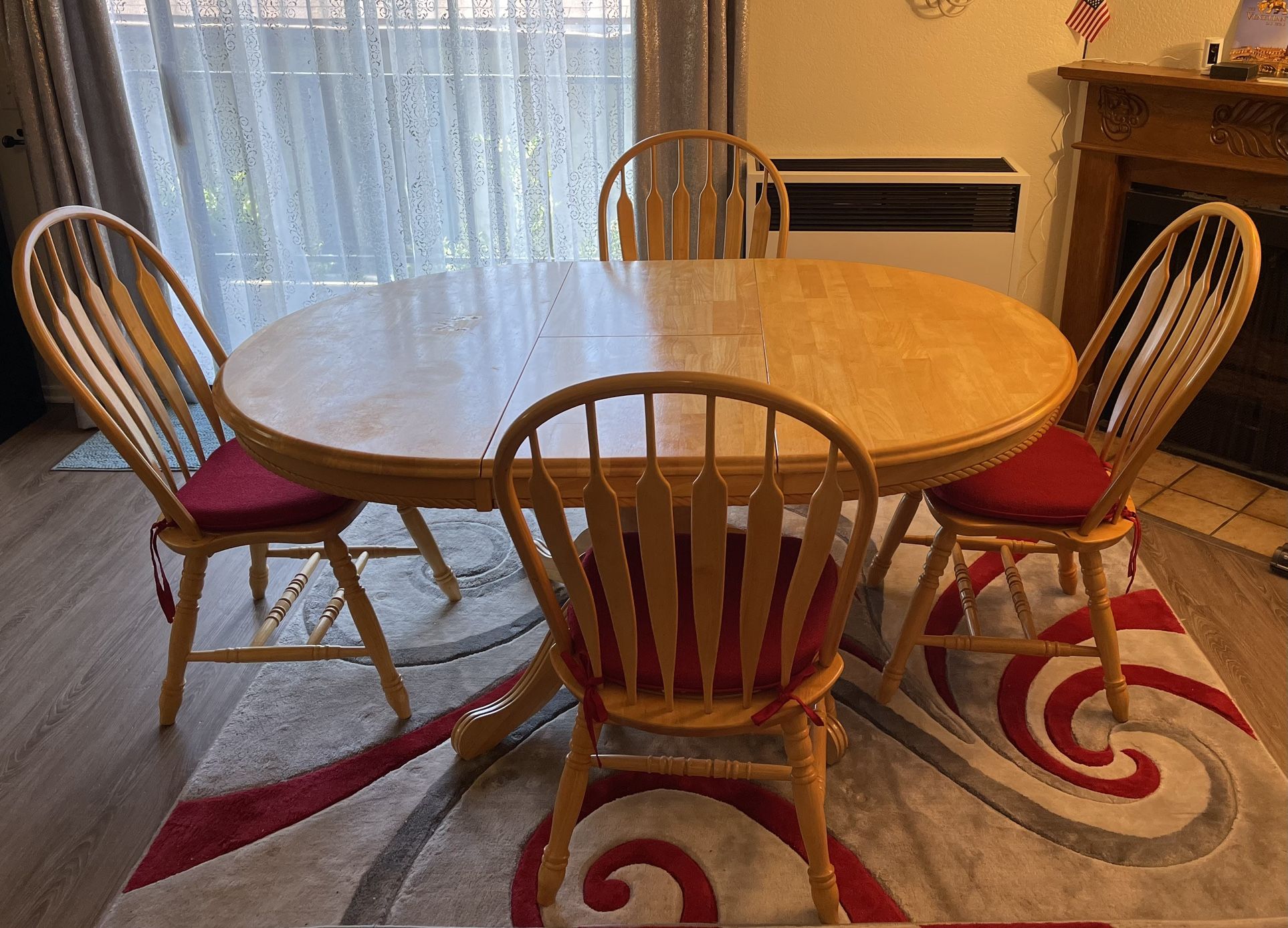 Dining Table And Chairs Wooden