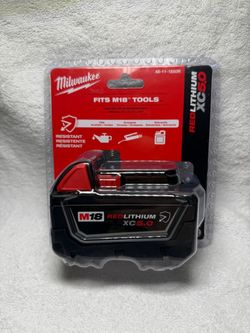 NEW 2 pack Milwaukee M18 XC 5.0 Resistant Battery 48-11-1850R – Sealed