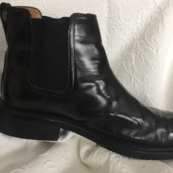 Cole Haan Waterproof Chelsea Boots Mens Size 11 Black Leather 