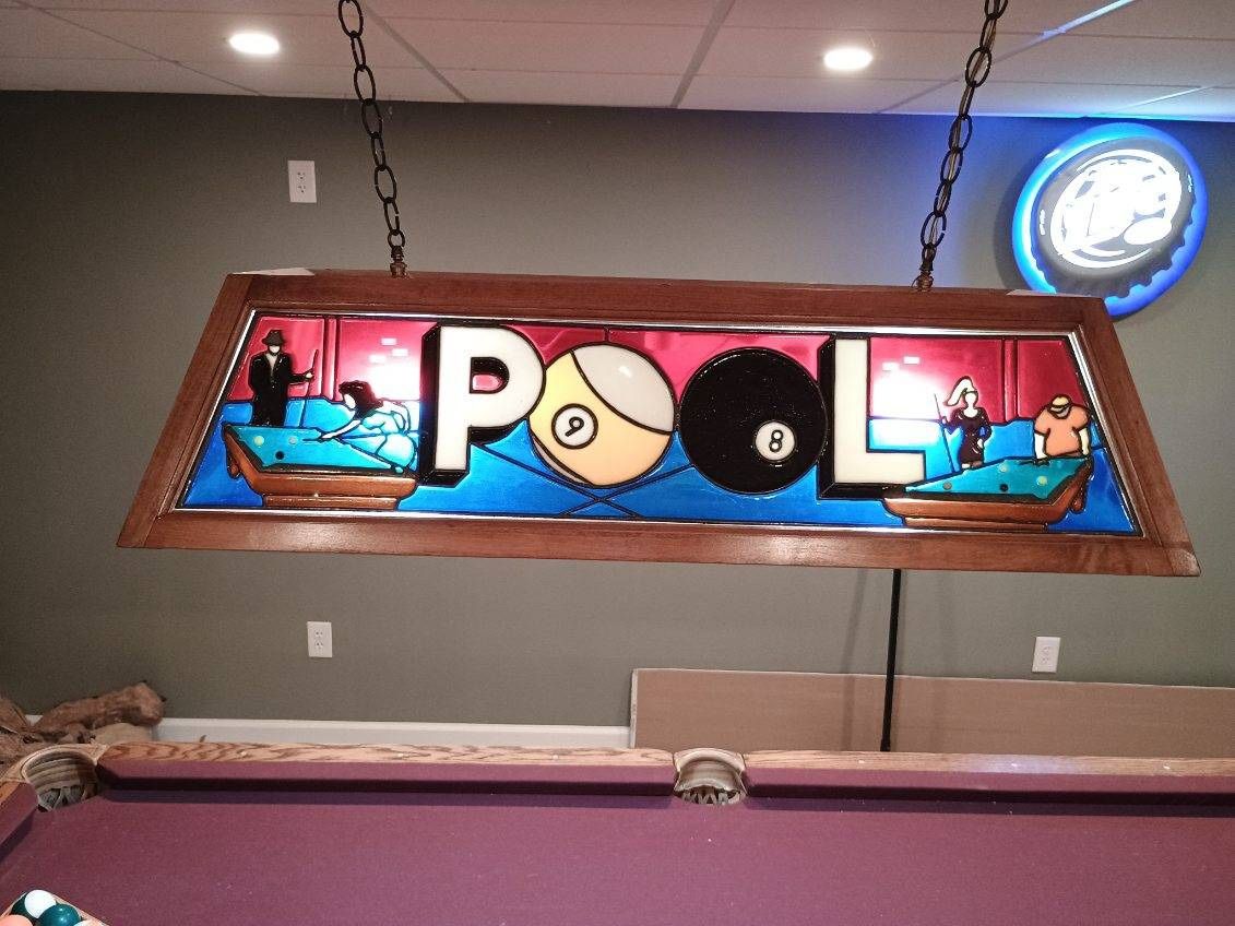 Pool Table Light Vintage