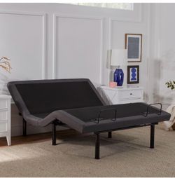 LUCID L300 Adjustable Bed Frame - Head and Foot Incline - USB - Wireless Remote - Easy 2 Person Assembly - Quiet Motor - Relax - TV - Working - Readin
