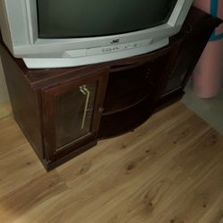 Wood TV Stand