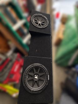Kicker Comp Dual Subwoofer Enclosure
