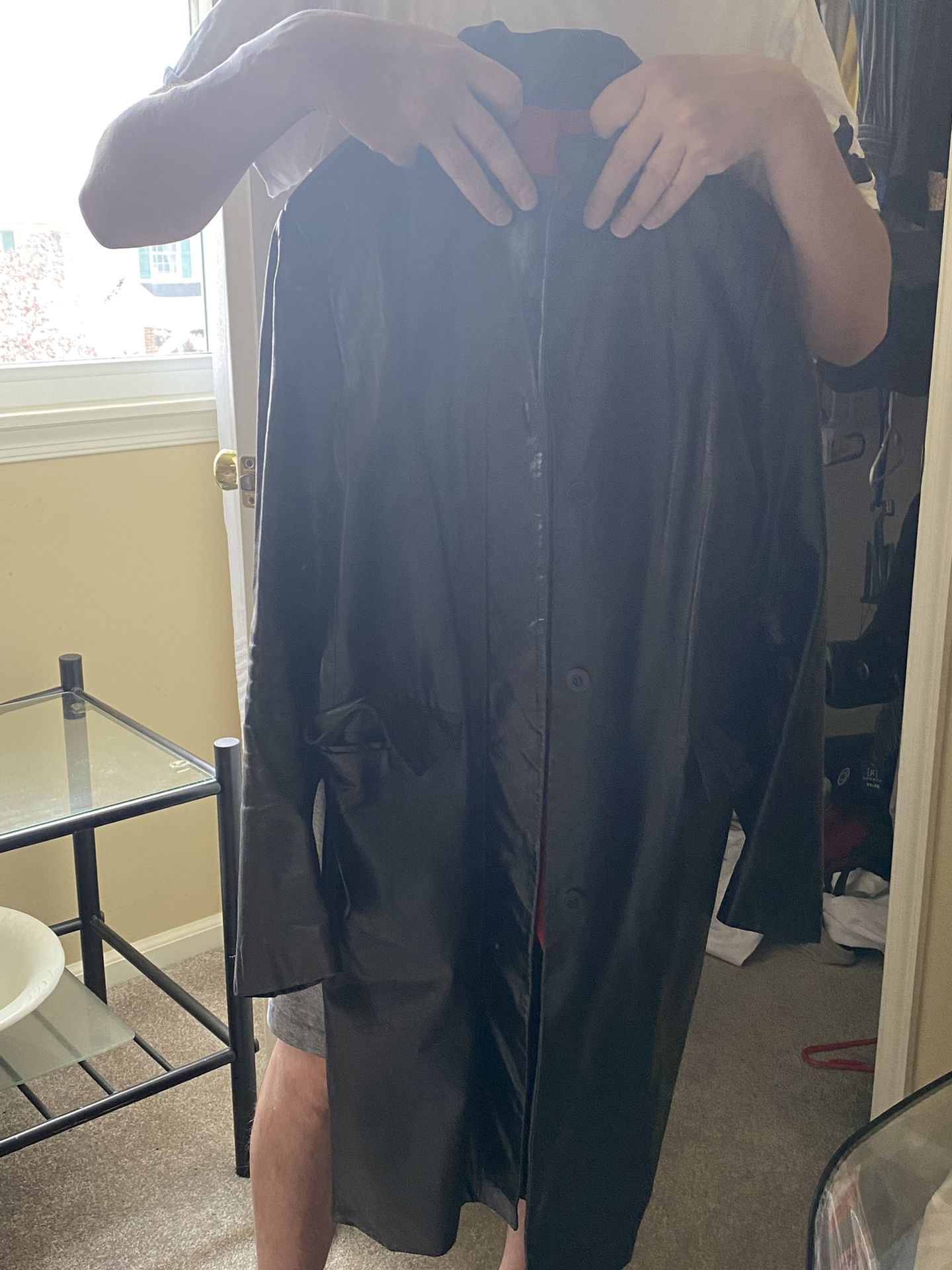 Custom Real Leather Jacket Size Small 