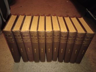 The Book Of Knowledge Children's Encyclopedia Vol 1-20 + 1 Duplicate