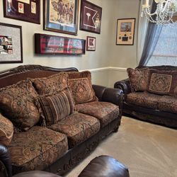 Sofa and Love seat